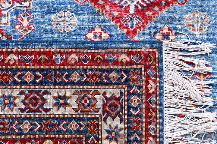 Dodger Blue Kazak 4' 11 x 6' 10 - No. 57218 - ALRUG Rug Store