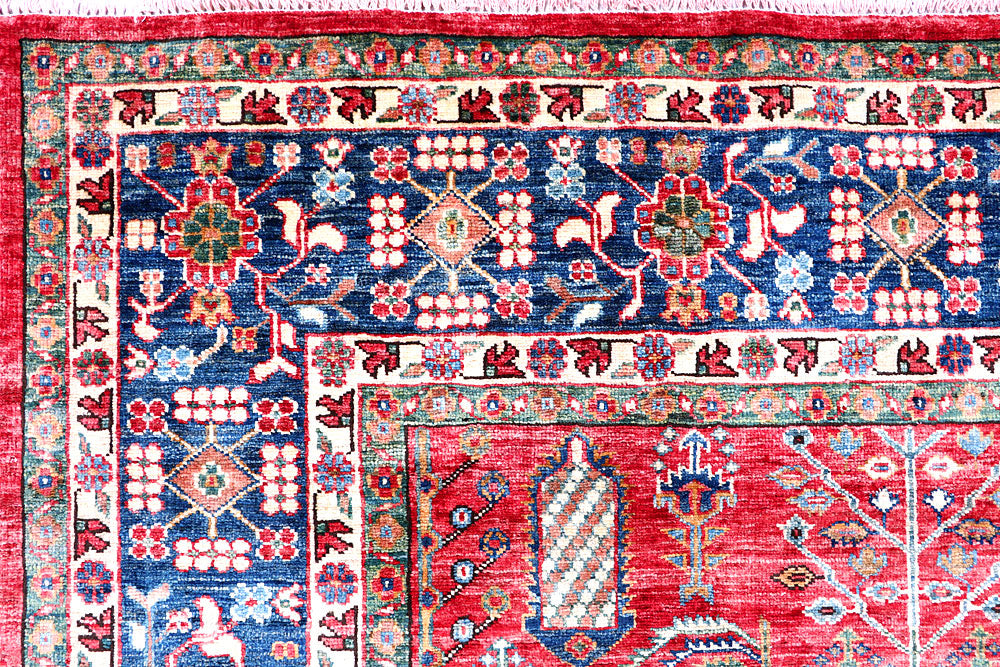Firebrick Kazak 8' 2 x 9' 8 - No. 57220 - ALRUG Rug Store