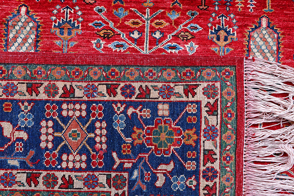 Firebrick Kazak 8' 2 x 9' 8 - No. 57220 - ALRUG Rug Store