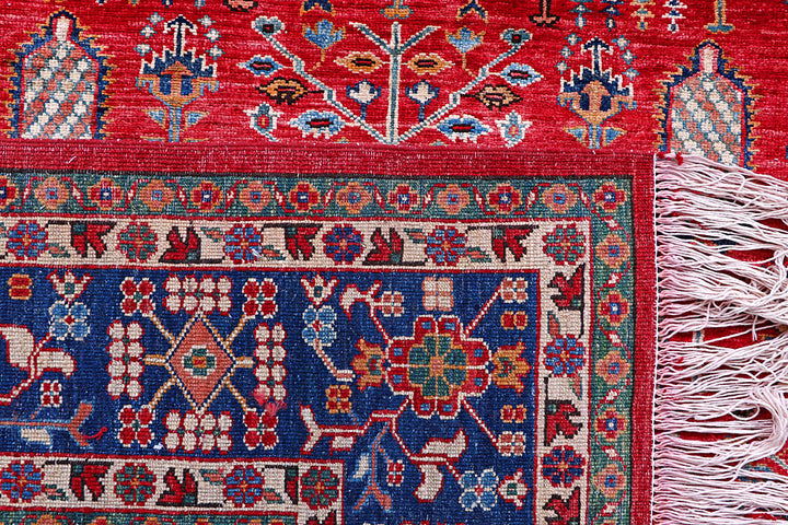 Firebrick Kazak 8' 2 x 9' 8 - No. 57220 - ALRUG Rug Store