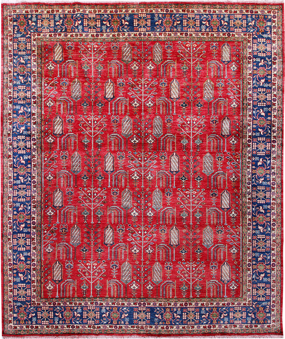 Firebrick Kazak 8' 2 x 9' 8 - No. 57220 - ALRUG Rug Store