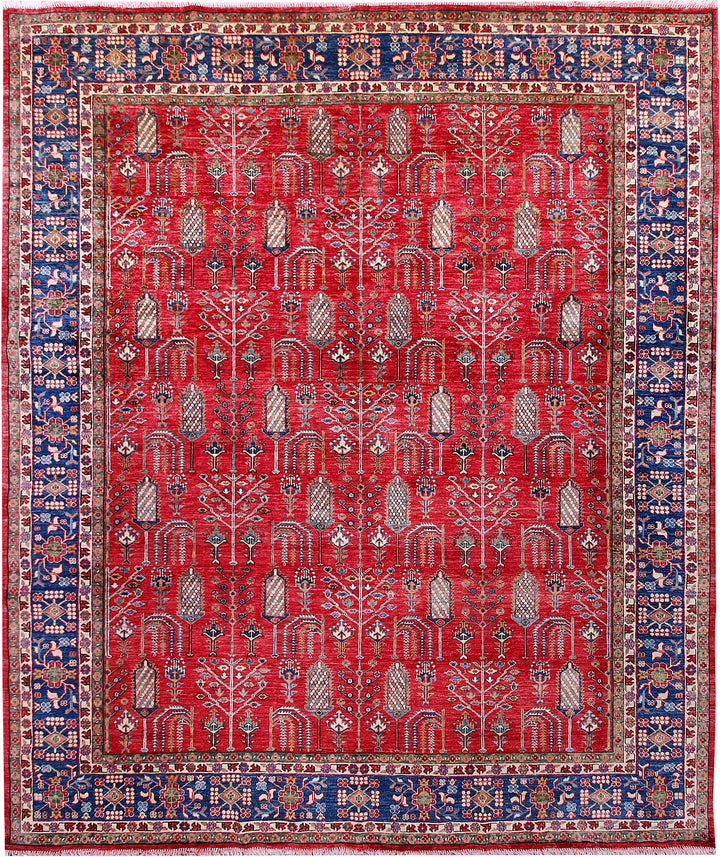 Firebrick Kazak 8' 2 x 9' 8 - No. 57220 - ALRUG Rug Store