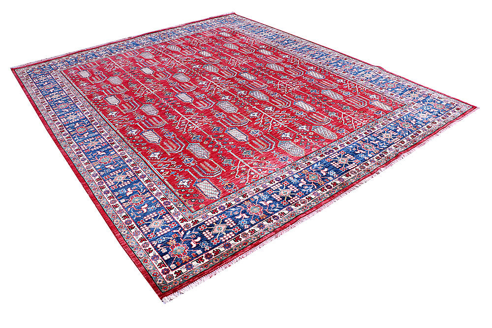 Firebrick Kazak 8' 2 x 9' 8 - No. 57221 - ALRUG Rug Store