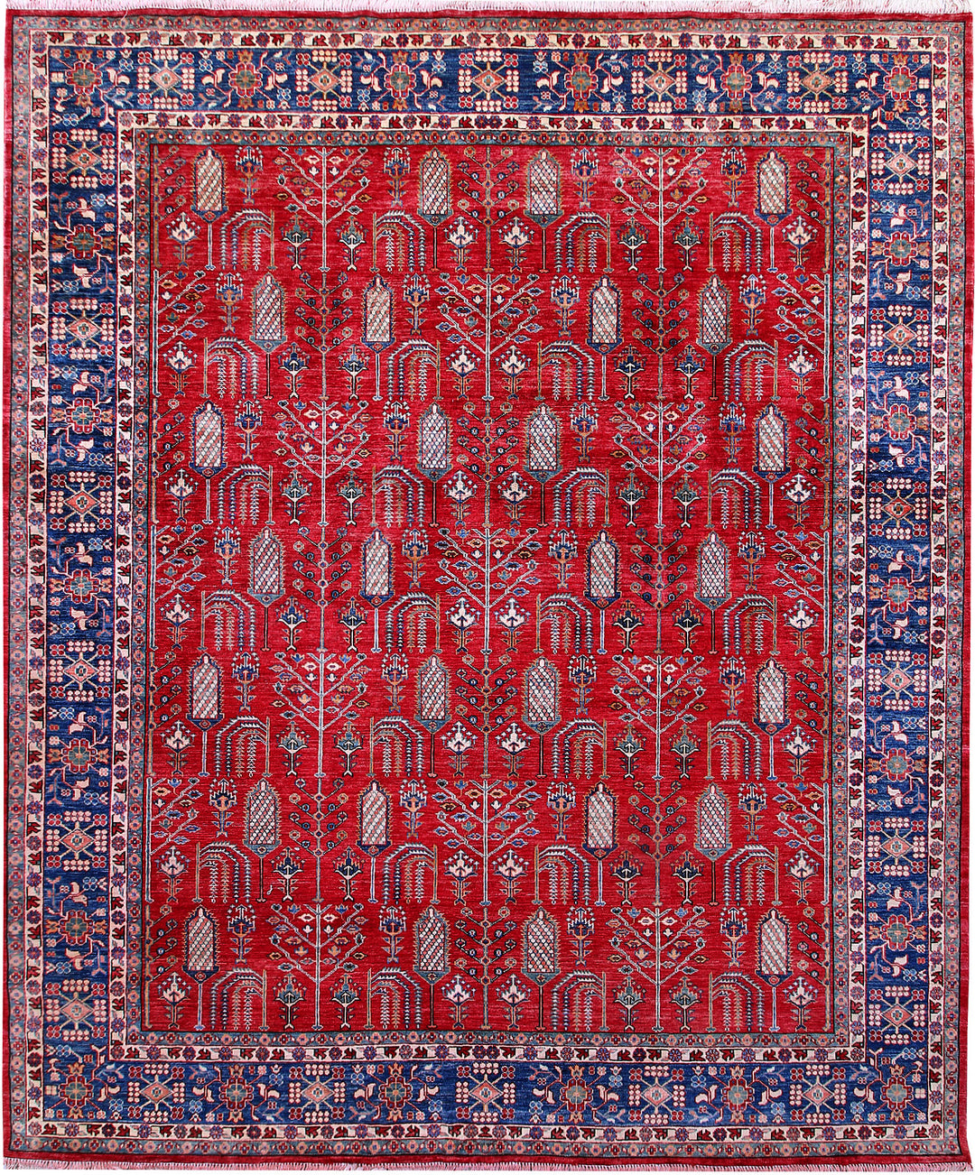 Firebrick Kazak 8' 2 x 9' 8 - No. 57221 - ALRUG Rug Store
