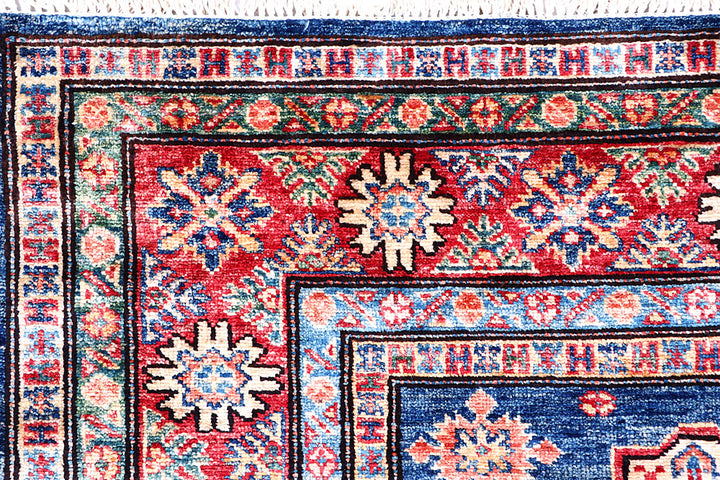 Dark Blue Kazak 4' x 5' 10 - No. 57222 - ALRUG Rug Store