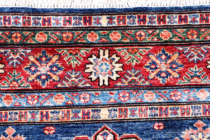 Dark Blue Kazak 4' x 5' 10 - No. 57222 - ALRUG Rug Store