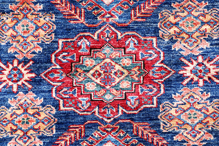 Dark Blue Kazak 4' x 5' 10 - No. 57222 - ALRUG Rug Store