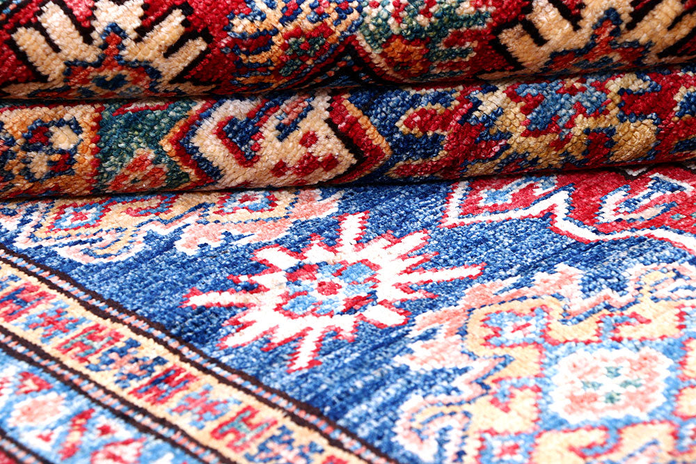 Dark Blue Kazak 4' x 5' 10 - No. 57222 - ALRUG Rug Store