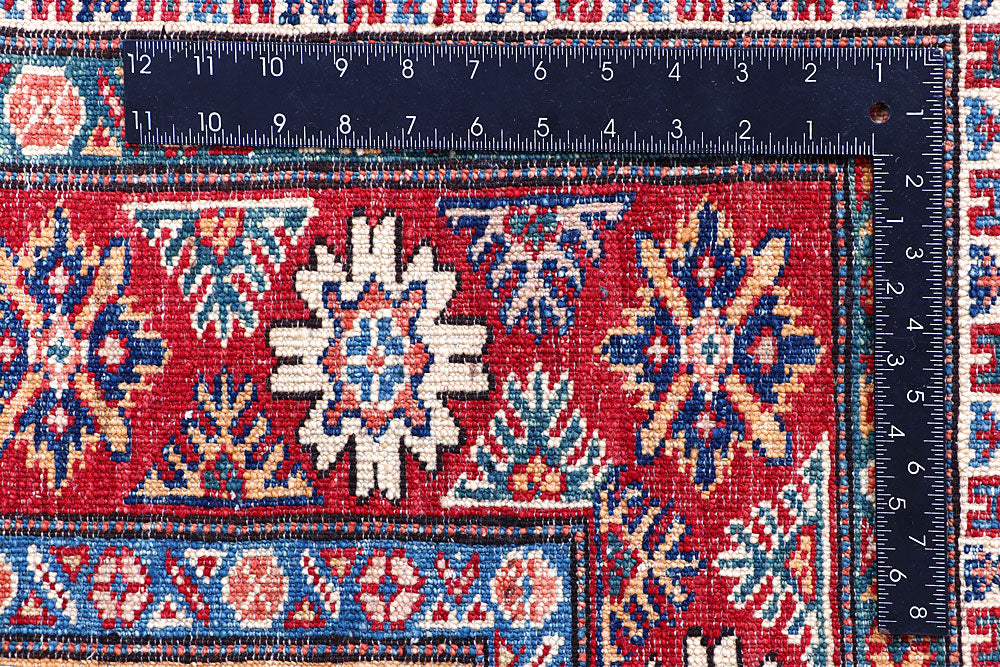 Dark Blue Kazak 4' x 5' 10 - No. 57222 - ALRUG Rug Store