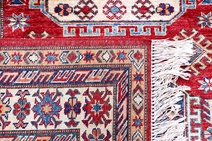 Firebrick Kazak 3' 11 x 5' 10 - No. 57223 - ALRUG Rug Store