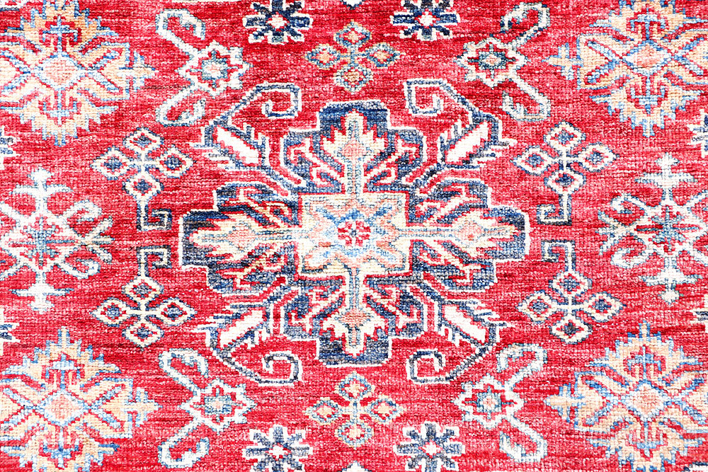 Firebrick Kazak 3' 11 x 5' 9 - No. 57227 - ALRUG Rug Store