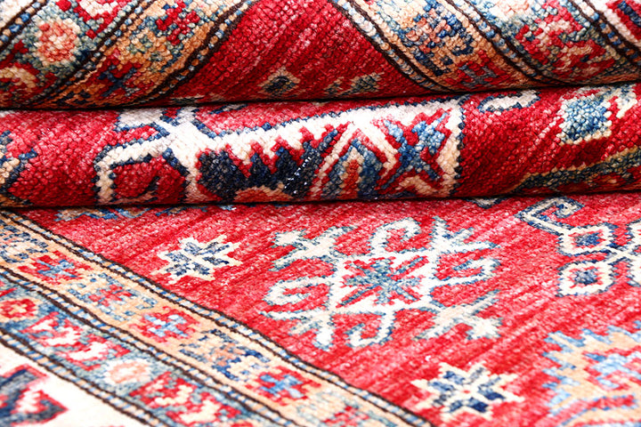 Firebrick Kazak 3' 11 x 5' 9 - No. 57227 - ALRUG Rug Store