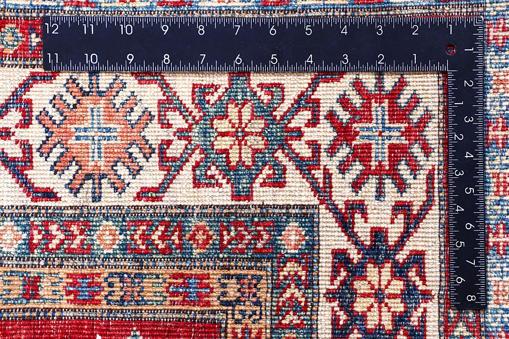 Firebrick Kazak 3' 11 x 5' 9 - No. 57227 - ALRUG Rug Store