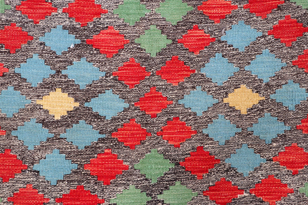 Multi Colored Kilim 5' 2 x 7' 10 - No. 57231 - ALRUG Rug Store