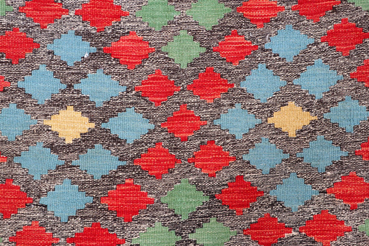 Multi Colored Kilim 5' 2 x 7' 10 - No. 57231 - ALRUG Rug Store