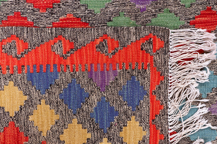 Multi Colored Kilim 5' 2 x 7' 10 - No. 57231 - ALRUG Rug Store