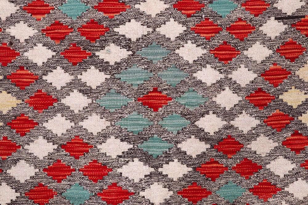 Multi Colored Kilim 5' 6 x 7' 9 - No. 57233 - ALRUG Rug Store