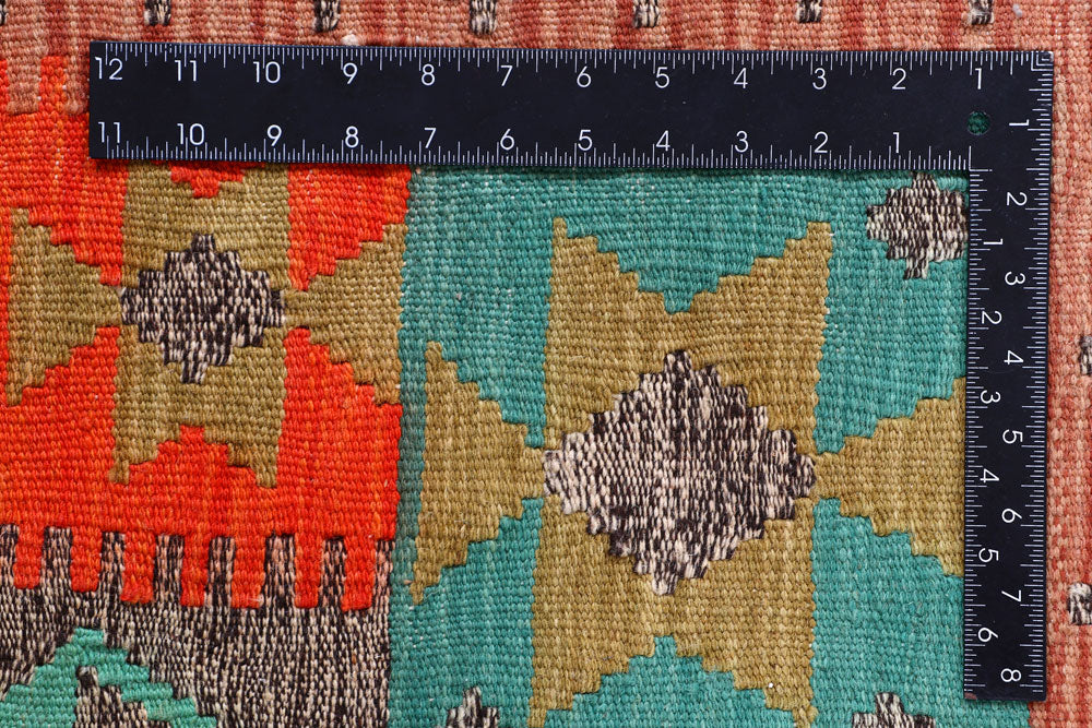 Multi Colored Kilim 5' 6 x 7' 9 - No. 57233 - ALRUG Rug Store