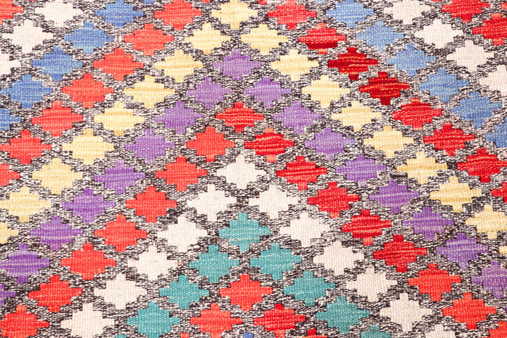 Multi Colored Kilim 5' 8 x 7' 9 - No. 57235 - ALRUG Rug Store