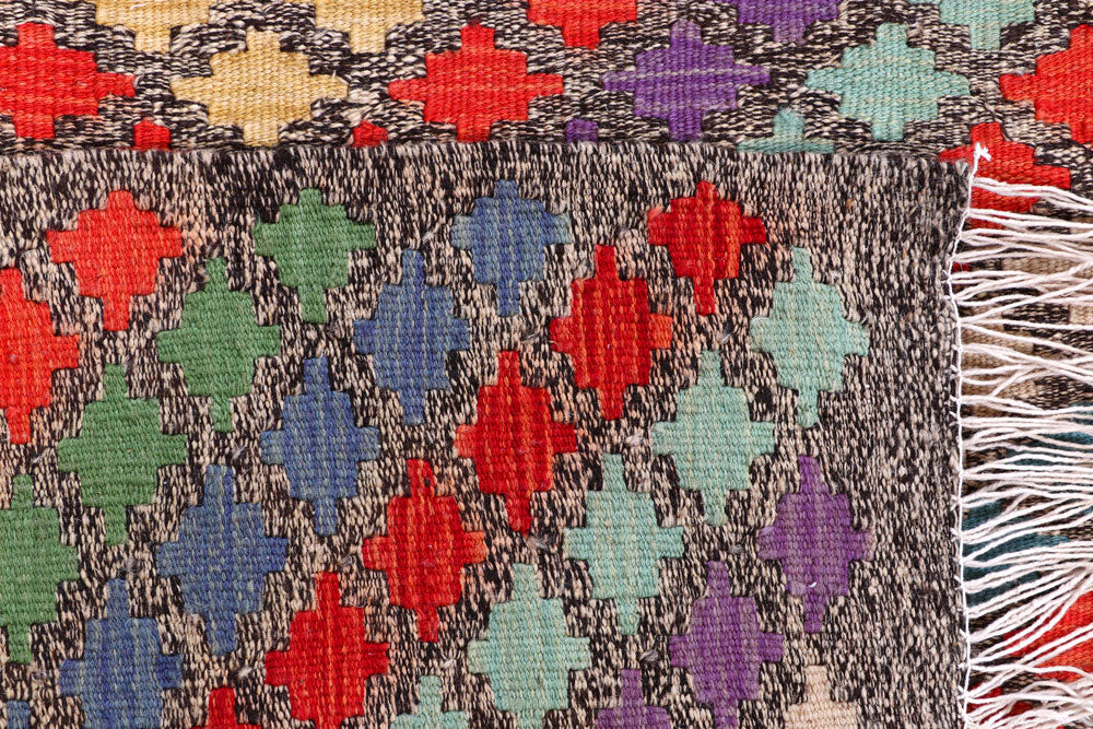 Multi Colored Kilim 5' 8 x 7' 9 - No. 57235 - ALRUG Rug Store