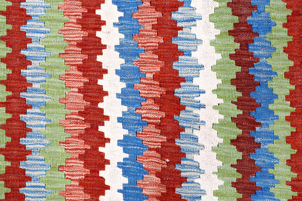 Multi Colored Kilim 5' 5 x 8' - No. 57237 - ALRUG Rug Store