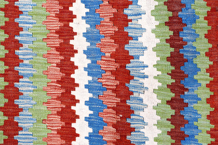 Multi Colored Kilim 5' 5 x 8' - No. 57237 - ALRUG Rug Store