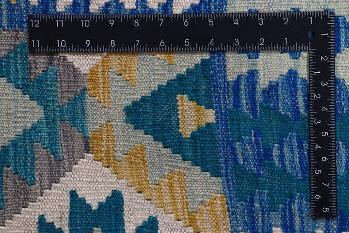 Multi Colored Kilim 5' 9 x 8' 1 - No. 57238 - ALRUG Rug Store