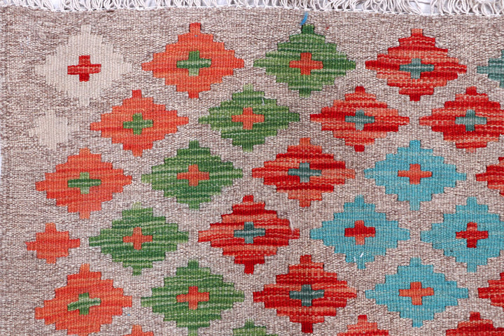 Multi Colored Kilim 5' 9 x 7' 10 - No. 57239 - ALRUG Rug Store