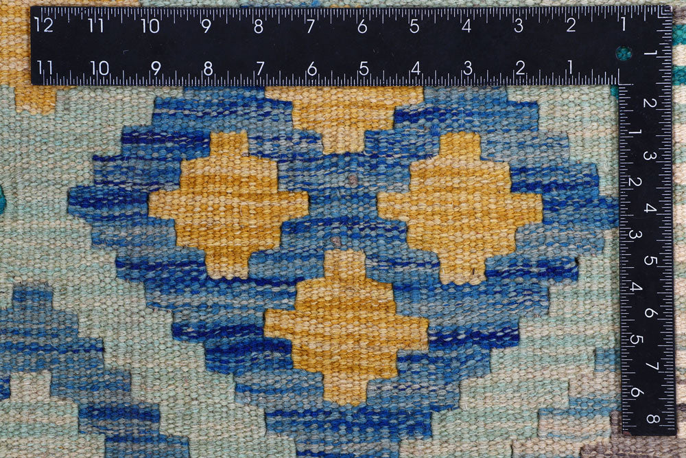 Multi Colored Kilim 5' 8 x 7' 10 - No. 57243 - ALRUG Rug Store