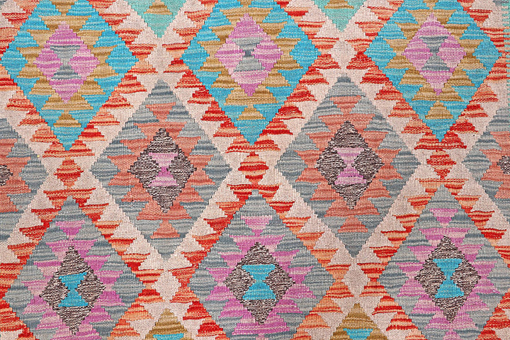 Multi Colored Kilim 5' 9 x 7' 8 - No. 57248 - ALRUG Rug Store