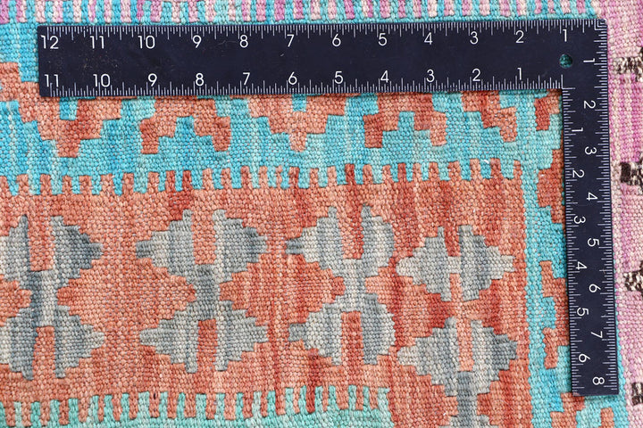 Multi Colored Kilim 5' 9 x 7' 8 - No. 57248 - ALRUG Rug Store