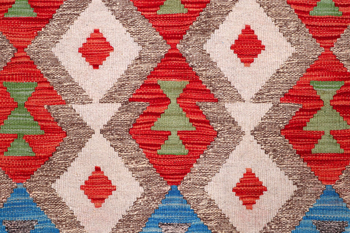 Multi Colored Kilim 5' 8 x 7' 8 - No. 57250 - ALRUG Rug Store