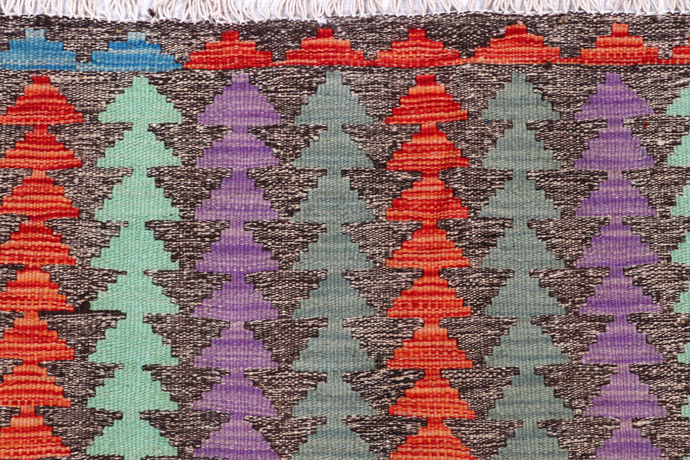 Multi Colored Kilim 5' 7 x 7' 8 - No. 57252 - ALRUG Rug Store