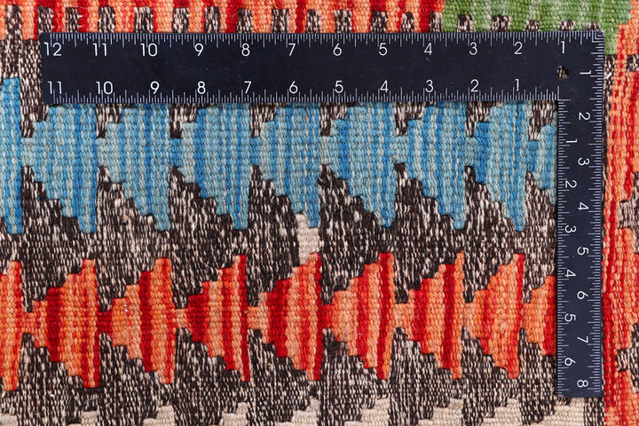 Multi Colored Kilim 5' 7 x 7' 8 - No. 57252 - ALRUG Rug Store