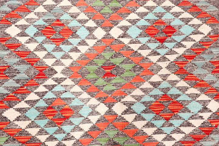 Multi Colored Kilim 5' 2 x 7' 8 - No. 57253 - ALRUG Rug Store