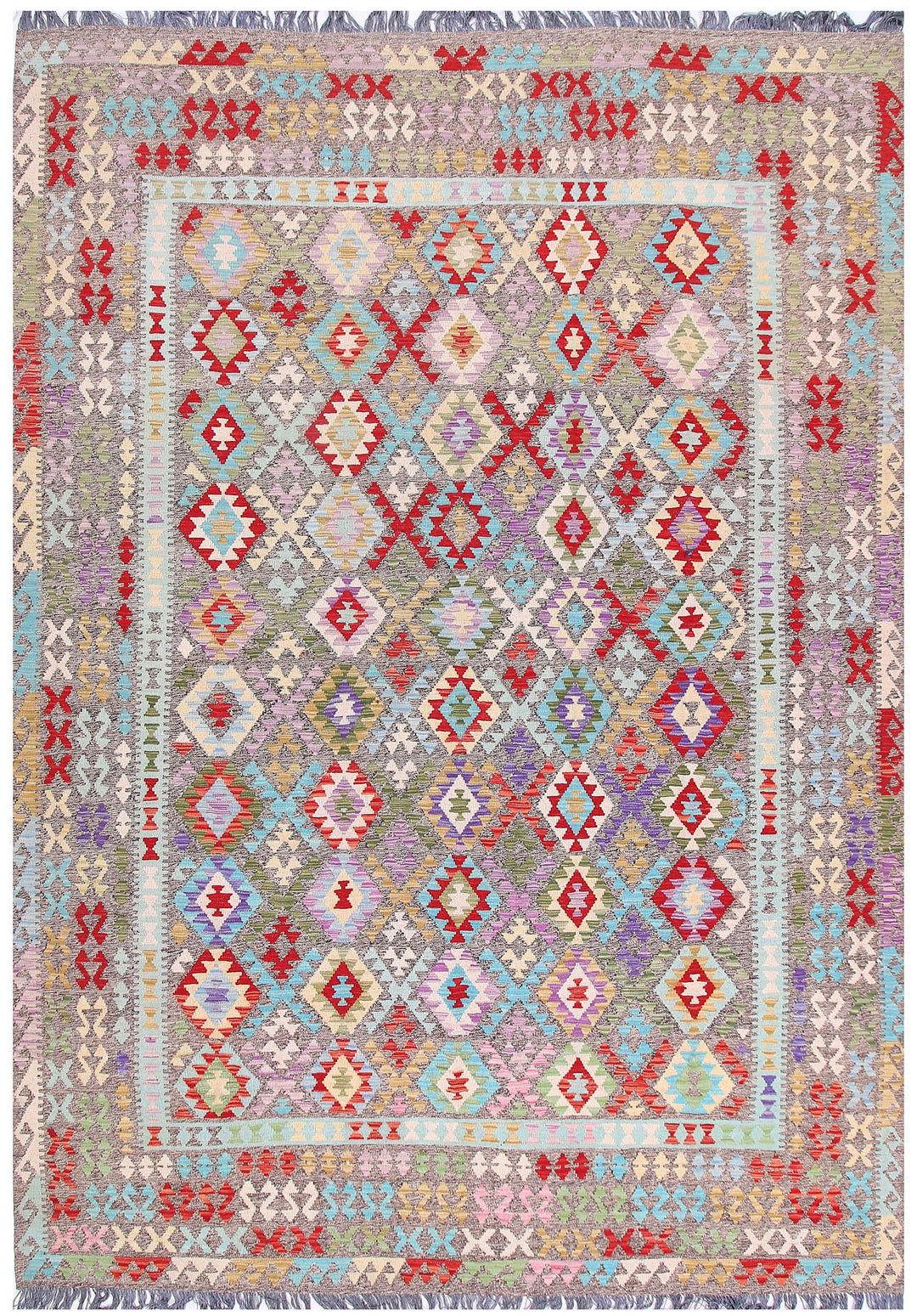 Kilim 8' 1 x 11' 7 - No. 57264 - ALRUG Rug Store