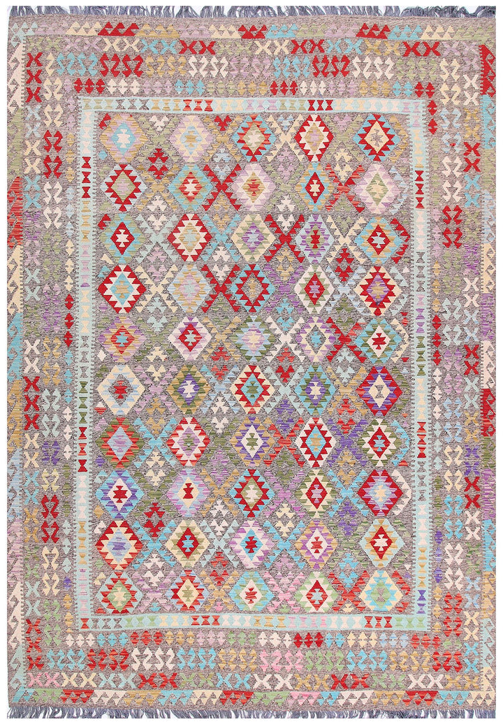 Kilim 8' 1 x 11' 7 - No. 57264 - ALRUG Rug Store