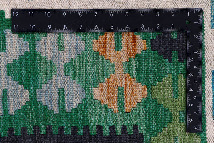 Multi Colored Kilim 8' 4 x 11' 7 - No. 57265 - ALRUG Rug Store