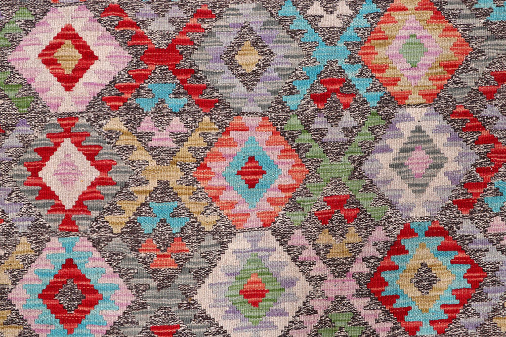 Multi Colored Kilim 8' 8 x 11' 7 - No. 57267 - ALRUG Rug Store