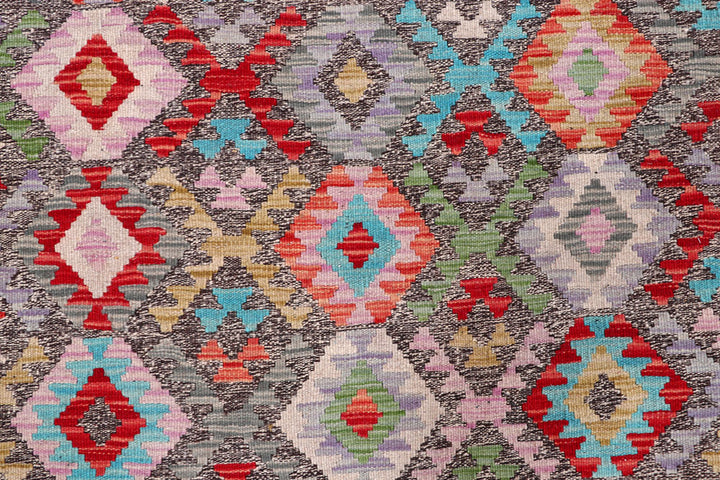 Multi Colored Kilim 8' 8 x 11' 7 - No. 57267 - ALRUG Rug Store
