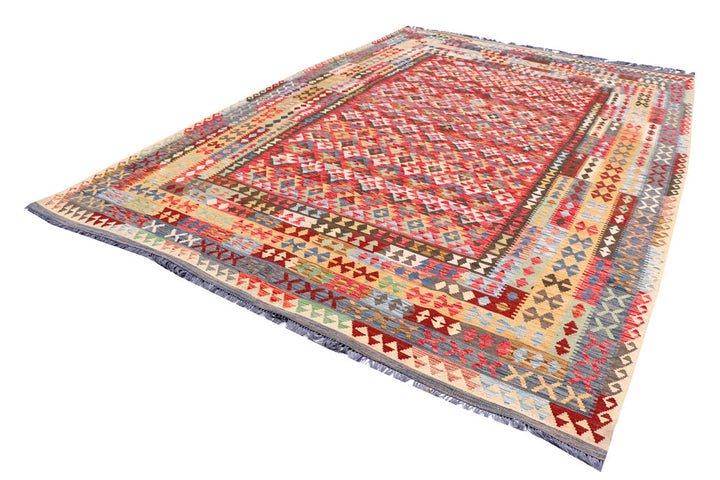 Multi Colored Kilim 8' 6 x 11' 9 - No. 57270 - ALRUG Rug Store