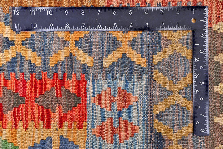 Multi Colored Kilim 8' 6 x 11' 9 - No. 57270 - ALRUG Rug Store
