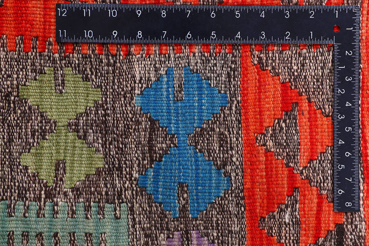 Multi Colored Kilim 5' 7 x 7' 6 - No. 57275 - ALRUG Rug Store
