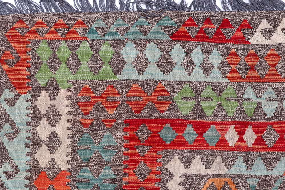 Multi Colored Kilim 8' 1 x 11' 1 - No. 57279 - ALRUG Rug Store