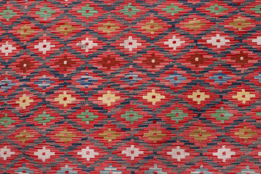 Multi Colored Kilim 8' 4 x 11' 3 - No. 57280 - ALRUG Rug Store