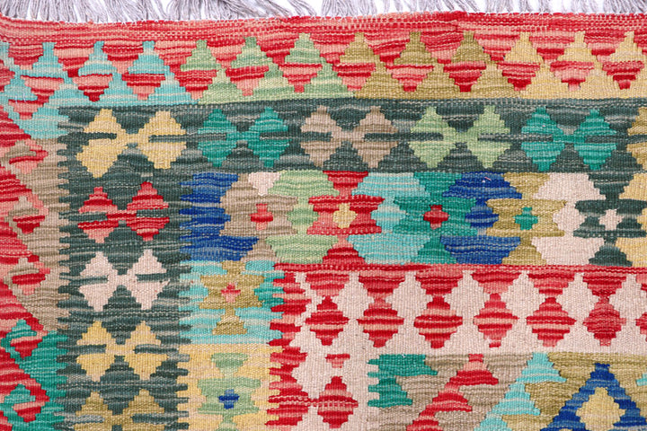 Multi Colored Kilim 8' 5 x 11' 8 - No. 57285 - ALRUG Rug Store