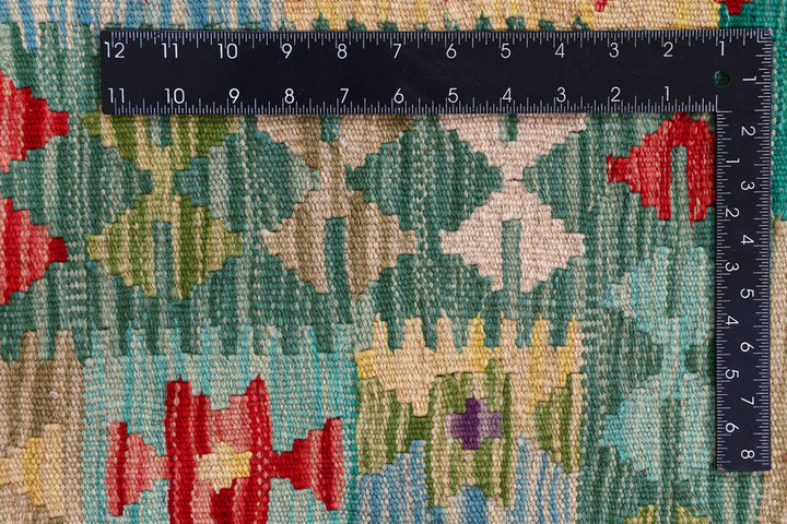 Multi Colored Kilim 8' 5 x 11' 8 - No. 57285 - ALRUG Rug Store