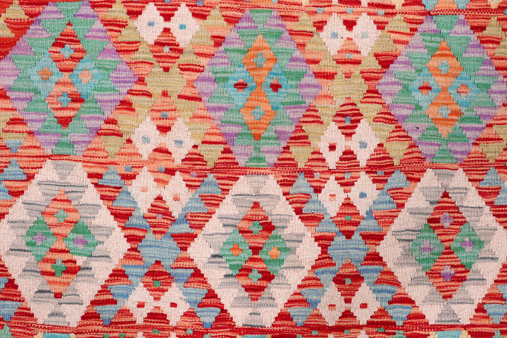 Multi Colored Kilim 8' 6 x 11' 9 - No. 57288 - ALRUG Rug Store