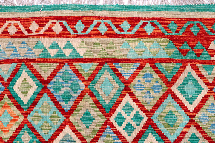 Multi Colored Kilim 8' 8 x 11' 1 - No. 57293 - ALRUG Rug Store