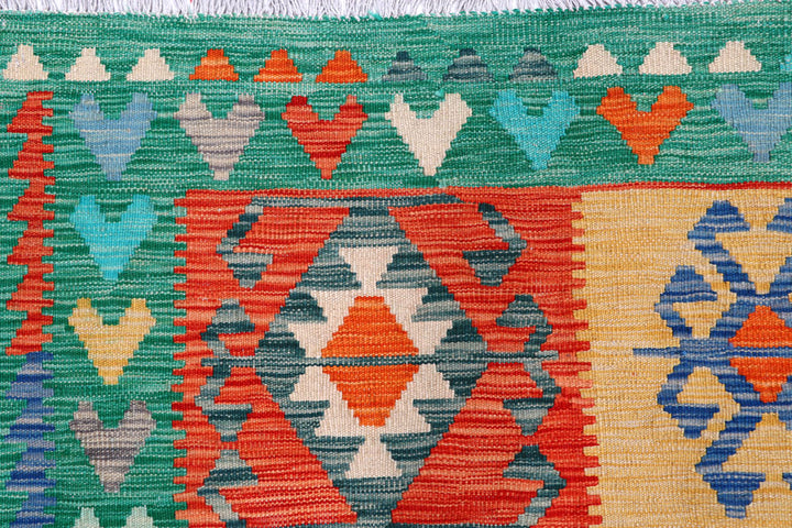 Multi Colored Kilim 8' 1 x 9' 10 - No. 57303 - ALRUG Rug Store